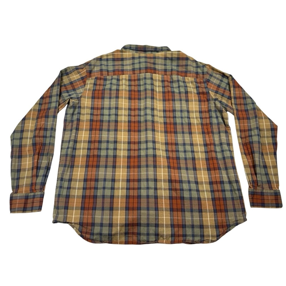 Columbia Button Up Shirt Mens Size XL Rapid Rivers II Tan Plaid Long Sleeve - Picture 2 of 6
